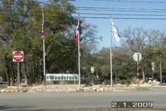 City of Woodcreek entrance